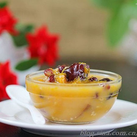 补抵抗力的红薯丸子  