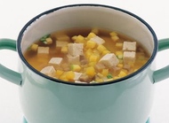 给宝宝做营养丰富的汤：豆腐大酱汤