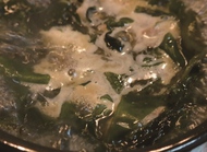 月子餐：韩国海藻汤饭