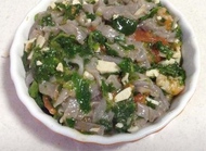 能补充蛋白质和钙的番茄菠菜百叶拌面