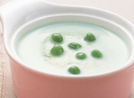 宝宝添加辅食后期食谱：豌豆浓汤